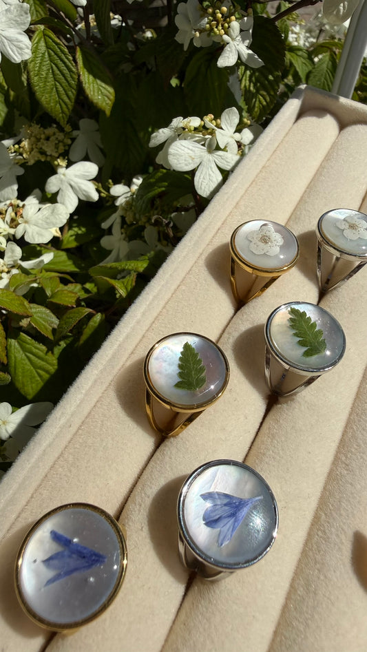 Bague Adèle - Bleuet