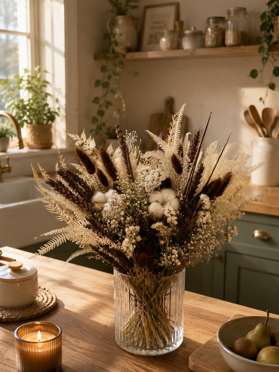 Bouquet séchées intemporelle
