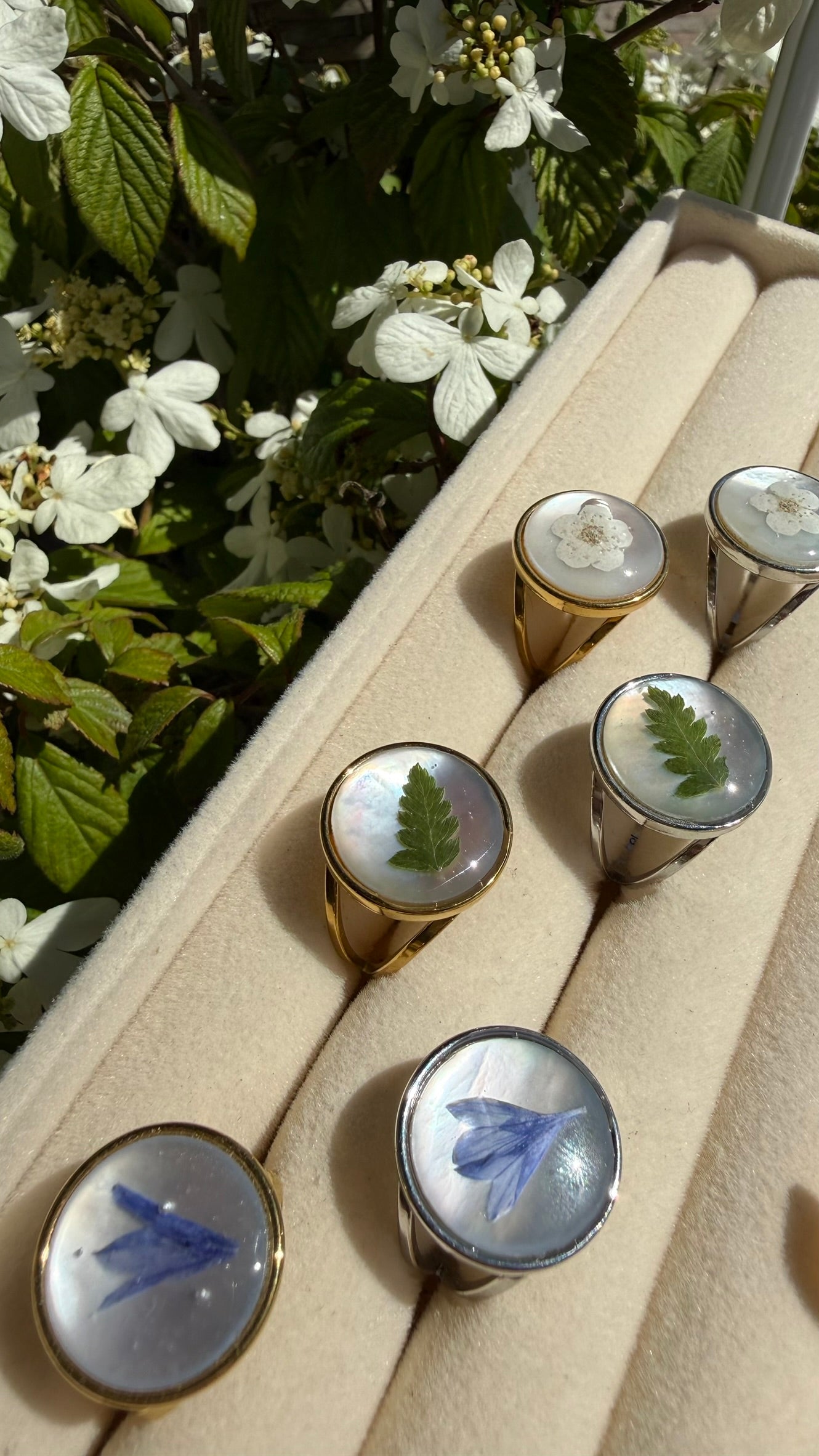 Bague Adèle - Fougère
