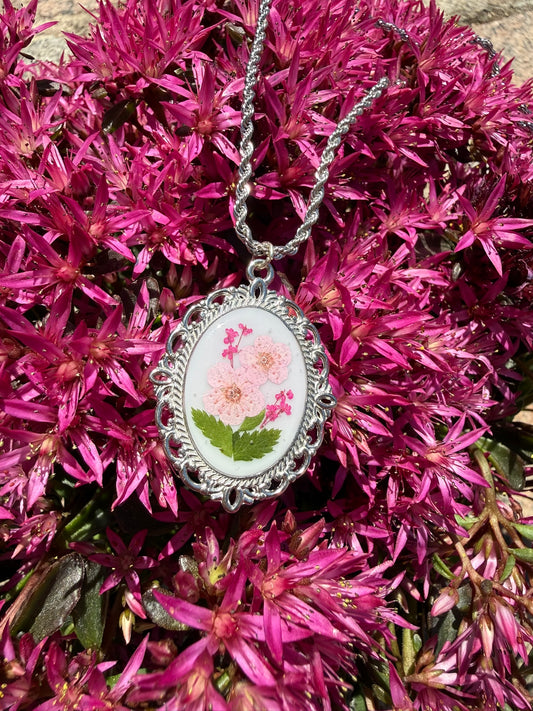 Collier Célestine - Rose