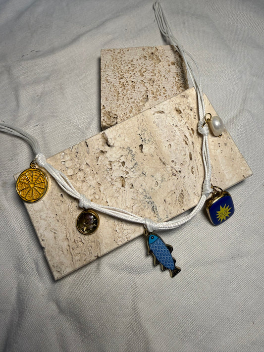 Collier Monica - Bleu