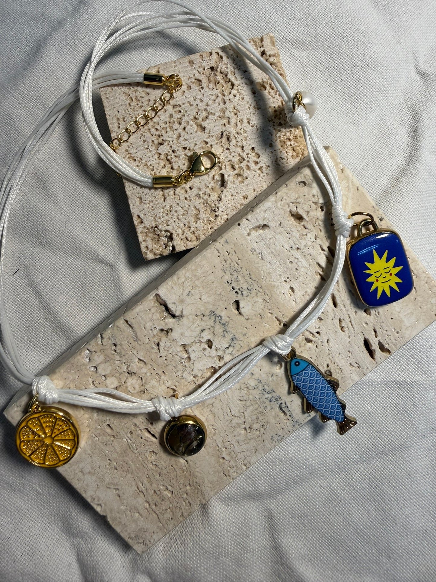 Collier Monica - Bleu